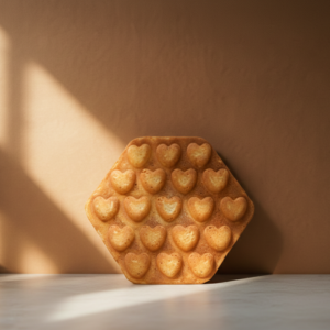Heart Bubble Waffle