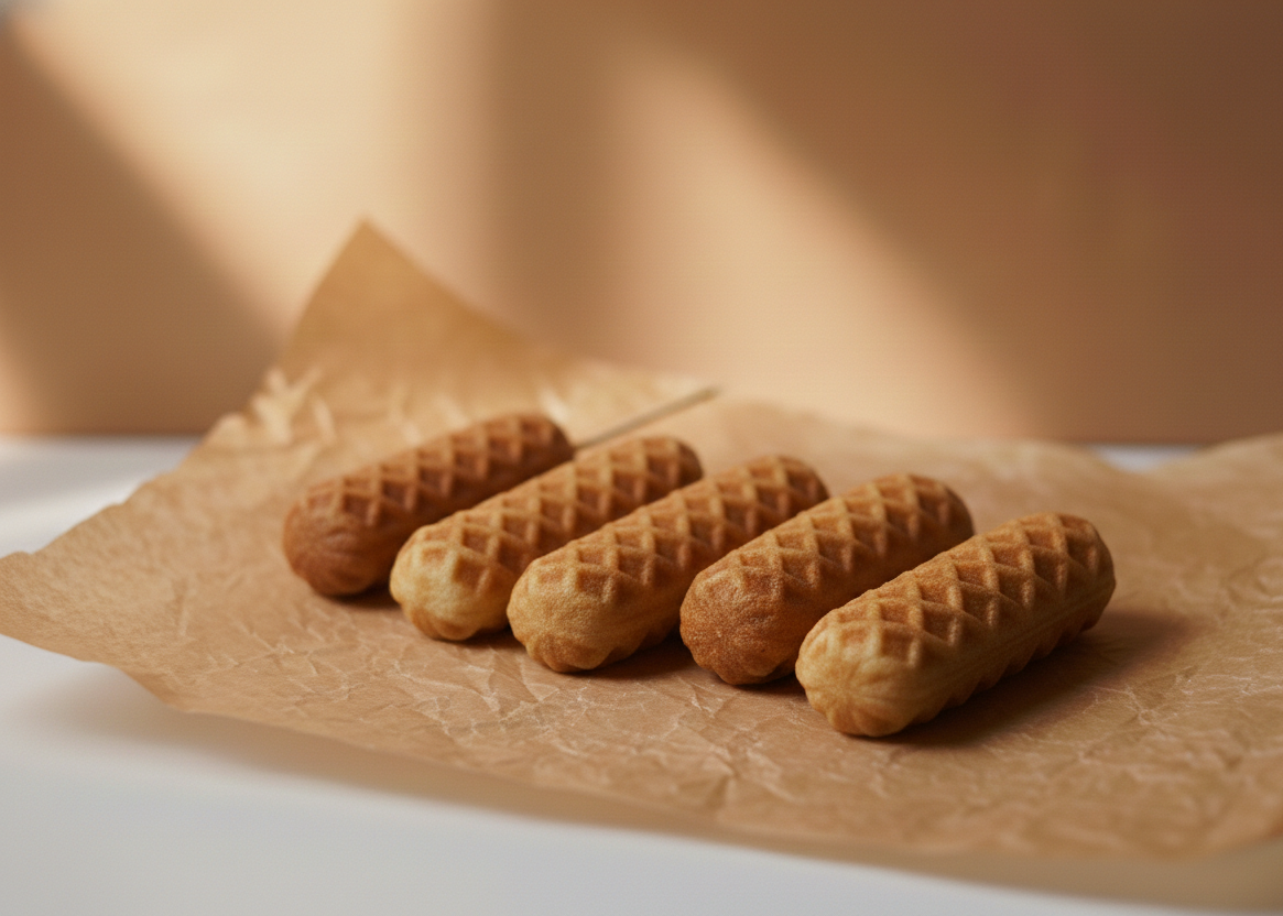 Waffle corndogs